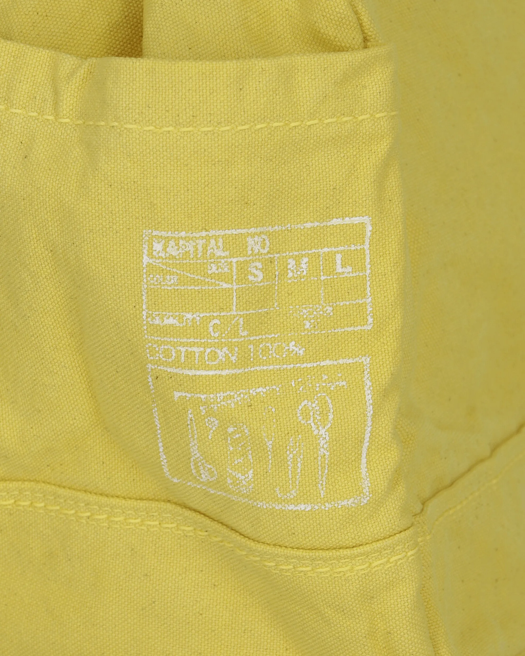 #6 Canvas Standard Tote Bag (S) Lemon