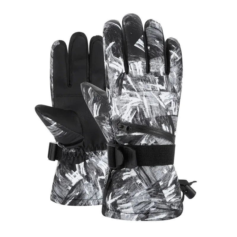 ARCTIC QUEEN Spectre Mens / Ladies Touch Screen Gloves For Ski Snowboard