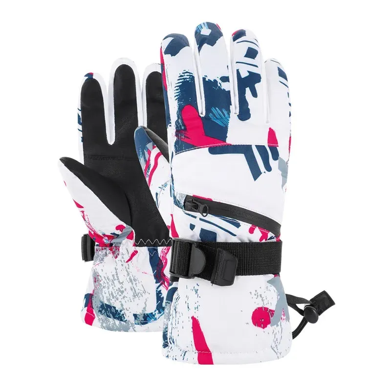 ARCTIC QUEEN Spectre Mens / Ladies Touch Screen Gloves For Ski Snowboard