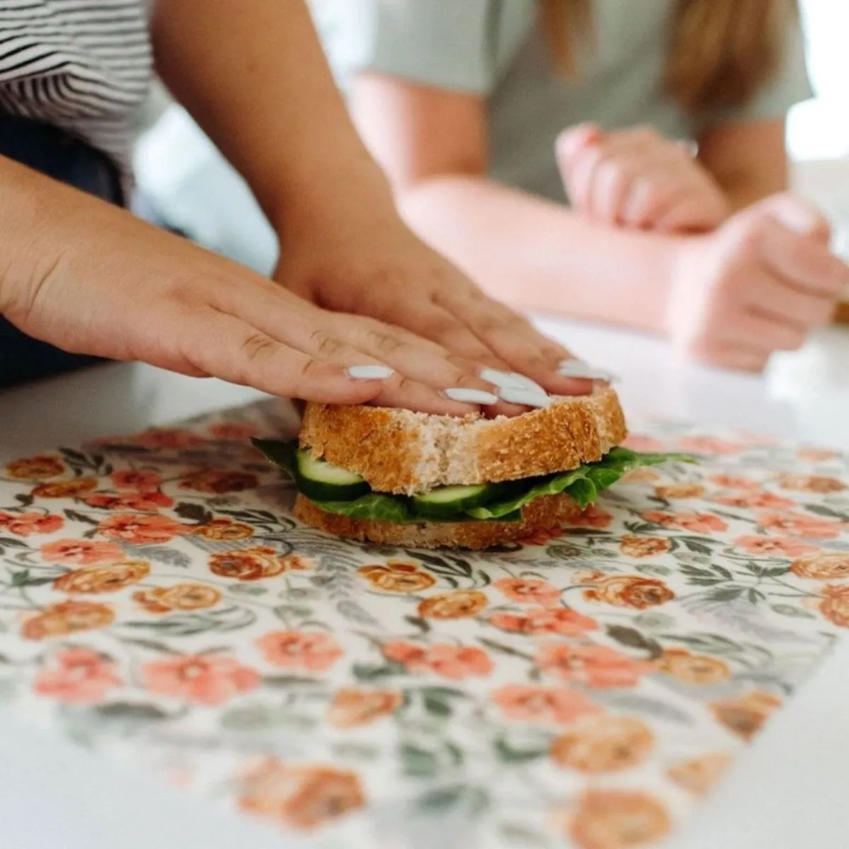 Beeswax Food Wraps: Floral Bouquet Bundle