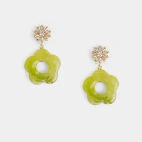 Bethany Floral Earrings -D