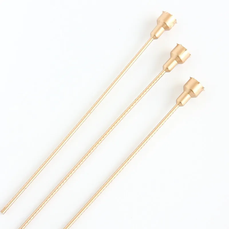 Bulk 3Pcs 24K Artificial Plastic Stems for Preserved Floral Wholesale