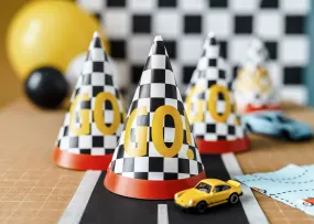 Cars Themed Party Hats Pack of 6