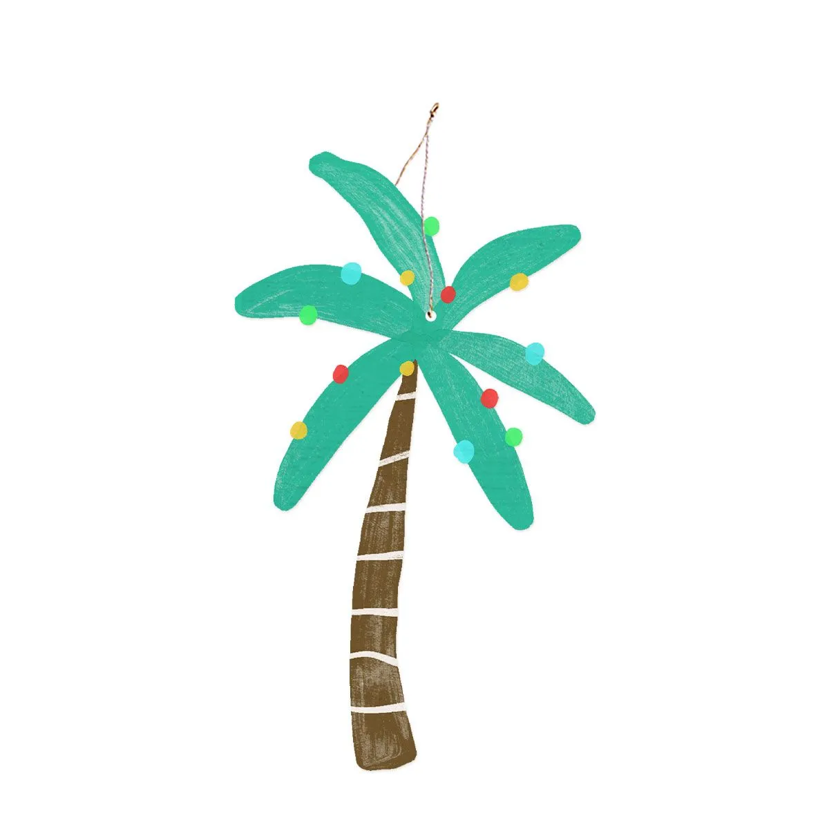 Christmas Palm Tree Ornament