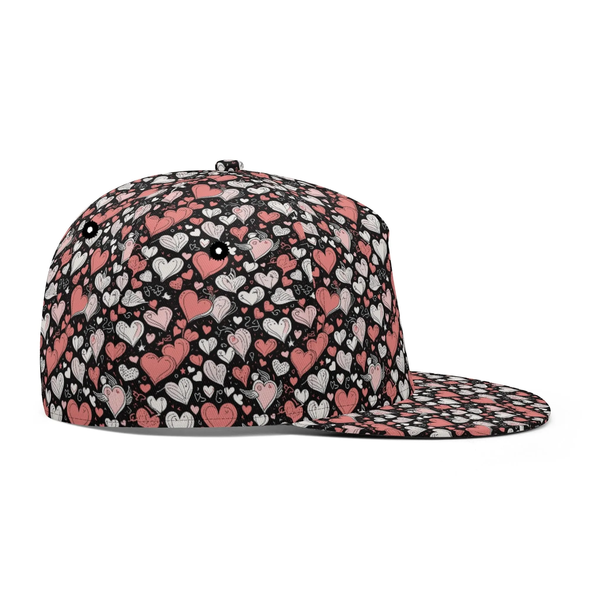 Colorful Hearts Unisex Classic Snapbacks