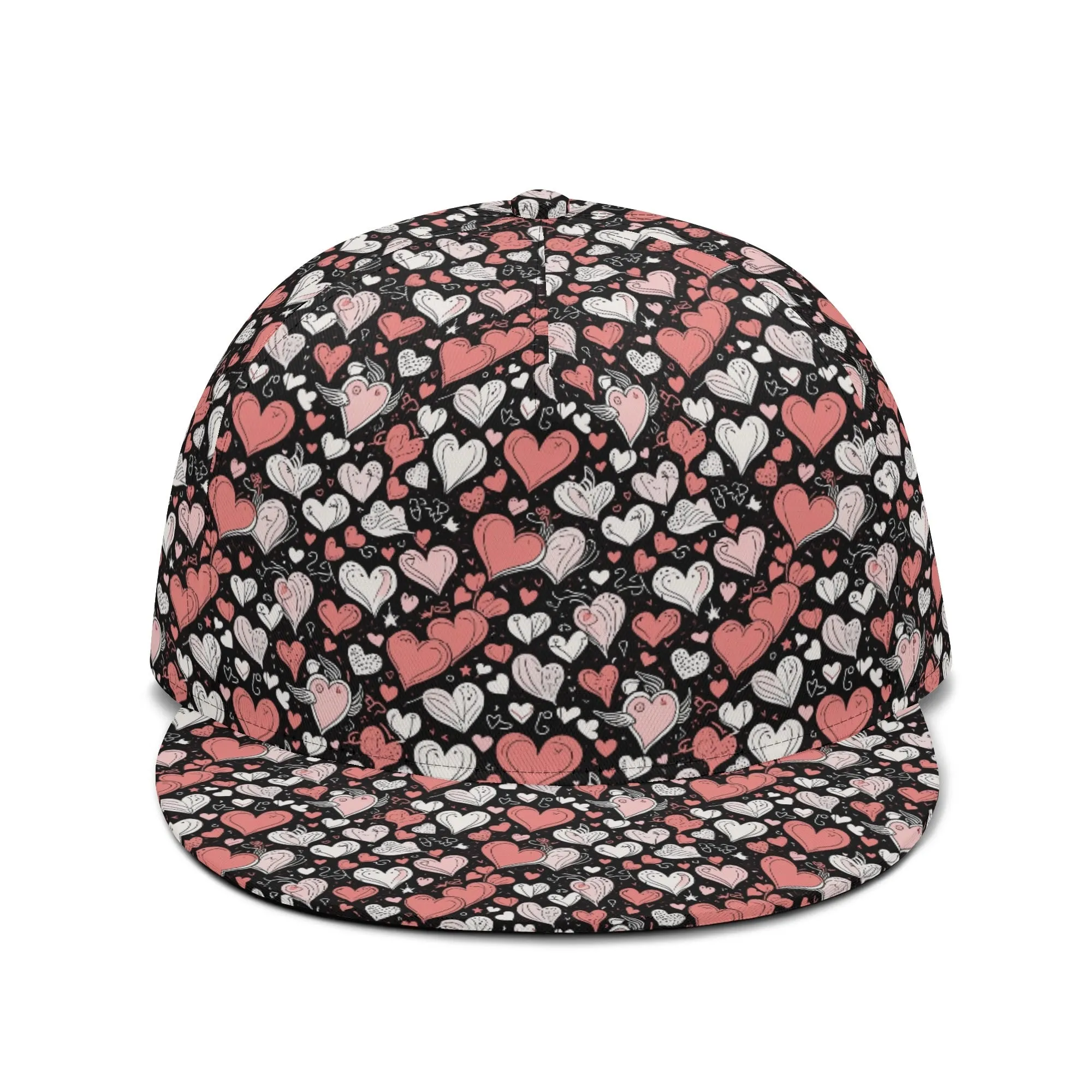 Colorful Hearts Unisex Classic Snapbacks