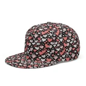 Colorful Hearts Unisex Classic Snapbacks