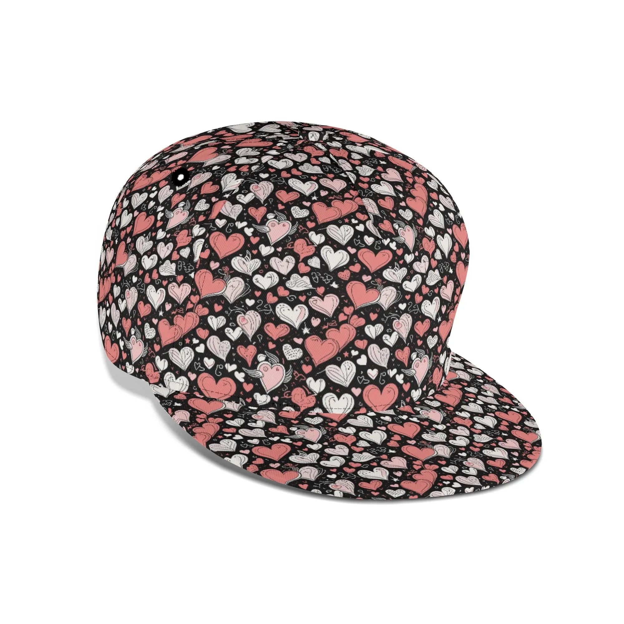 Colorful Hearts Unisex Classic Snapbacks