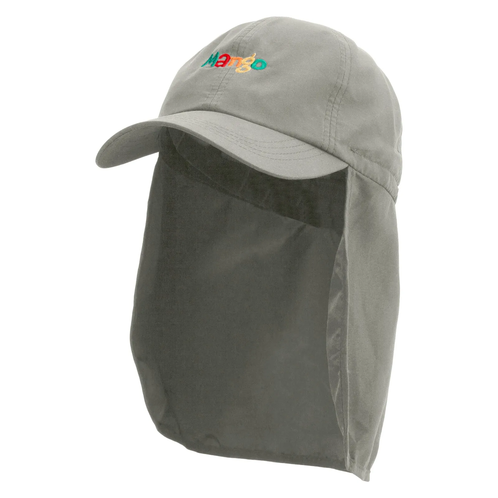 Colorful Mango Embroidered Flap Hats