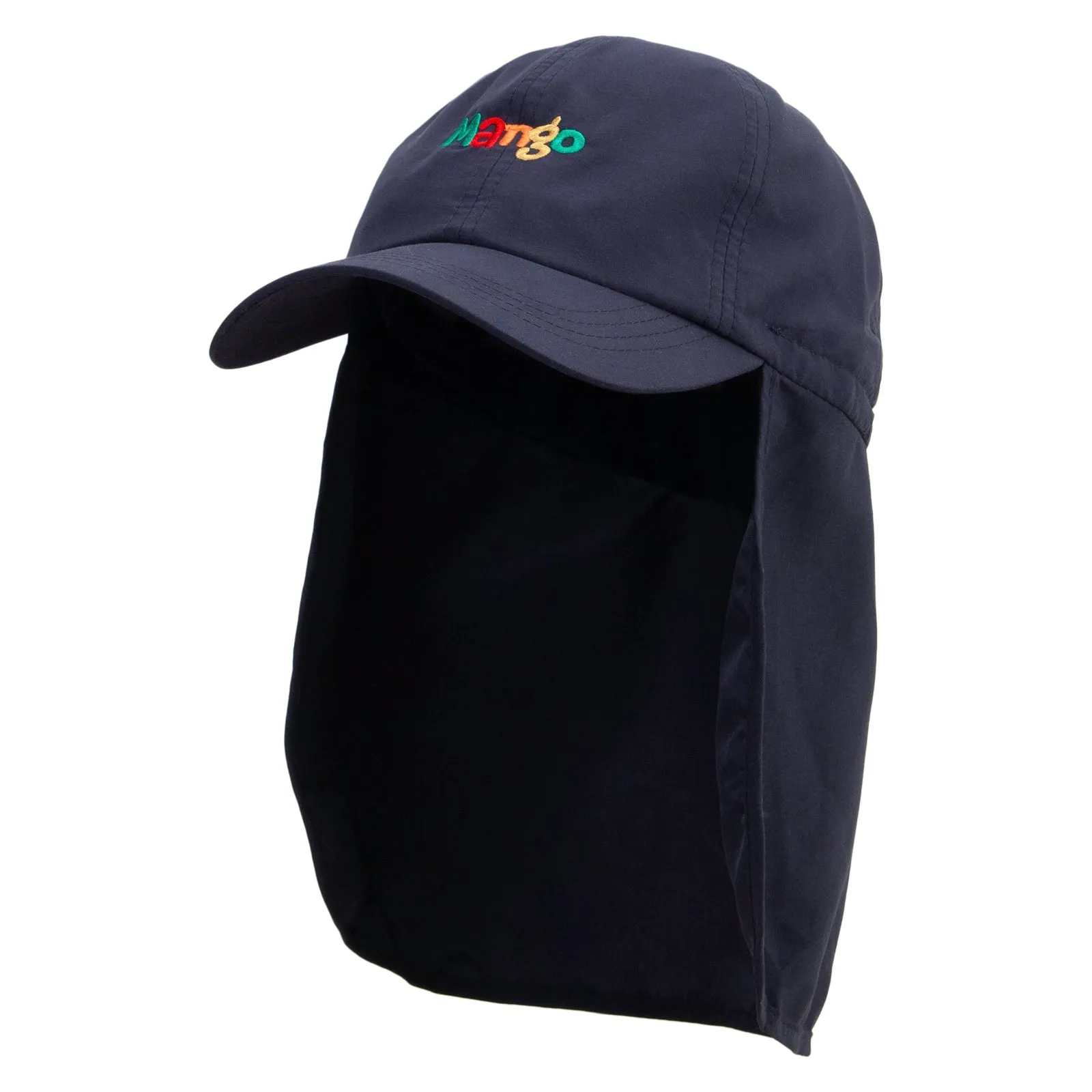 Colorful Mango Embroidered Flap Hats