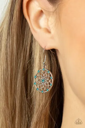 Earrings Springtime Salutations - Blue