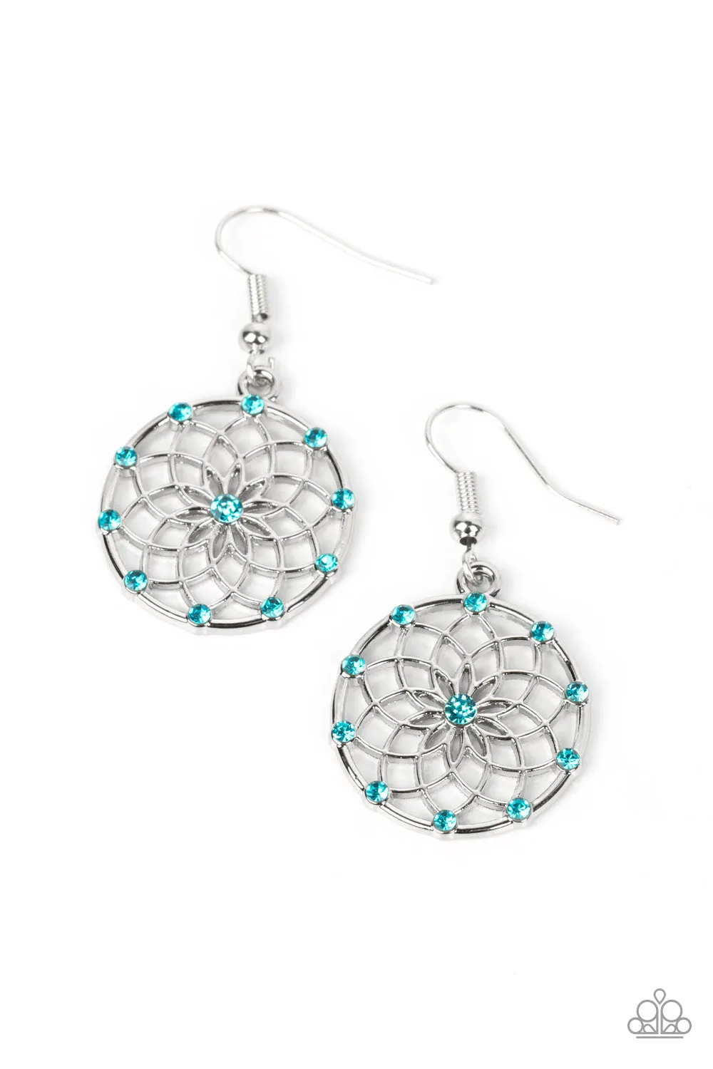 Earrings Springtime Salutations - Blue