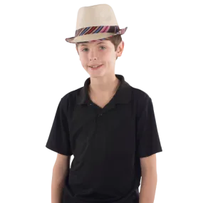 Fedora With Colorful Band