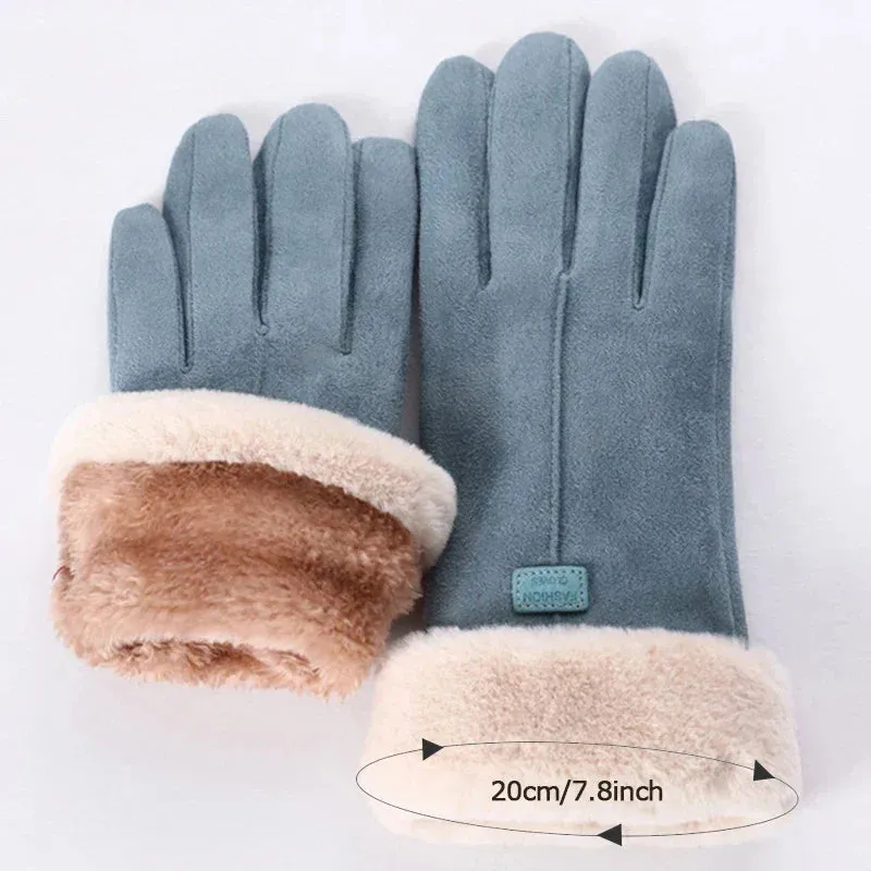 Fleece-Lined Winter Gloves