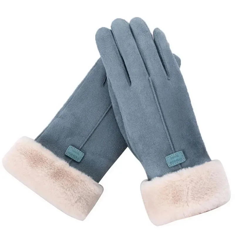 Fleece-Lined Winter Gloves