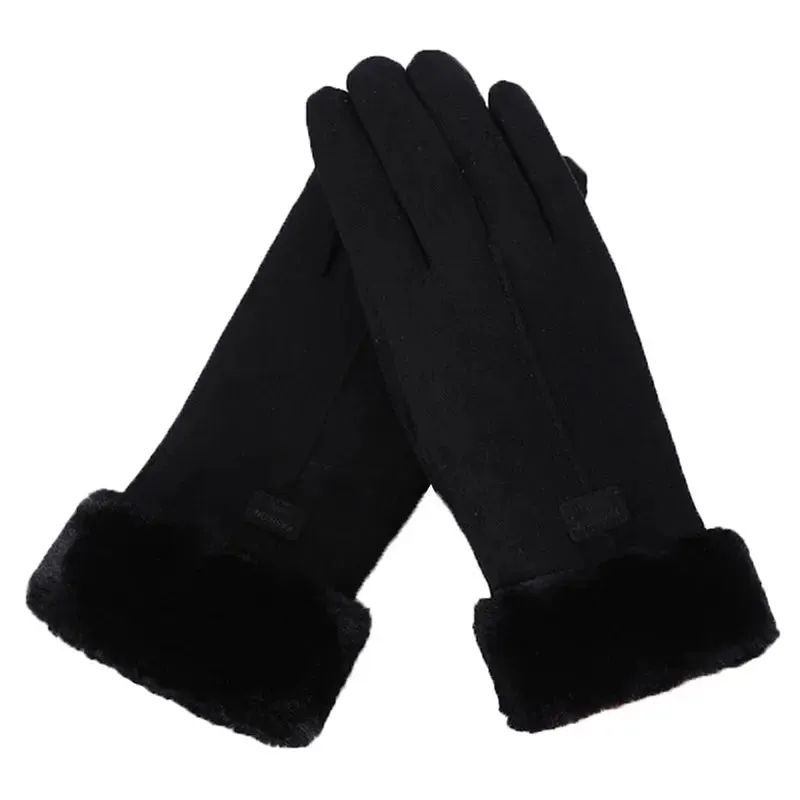 Fleece-Lined Winter Gloves