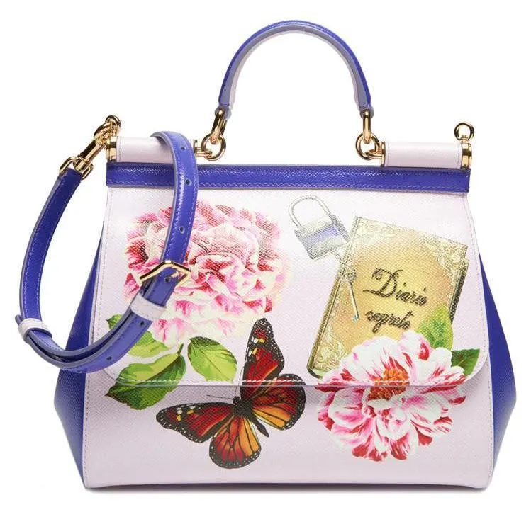 Floral Printed Sicily Bag