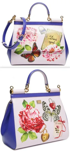 Floral Printed Sicily Bag