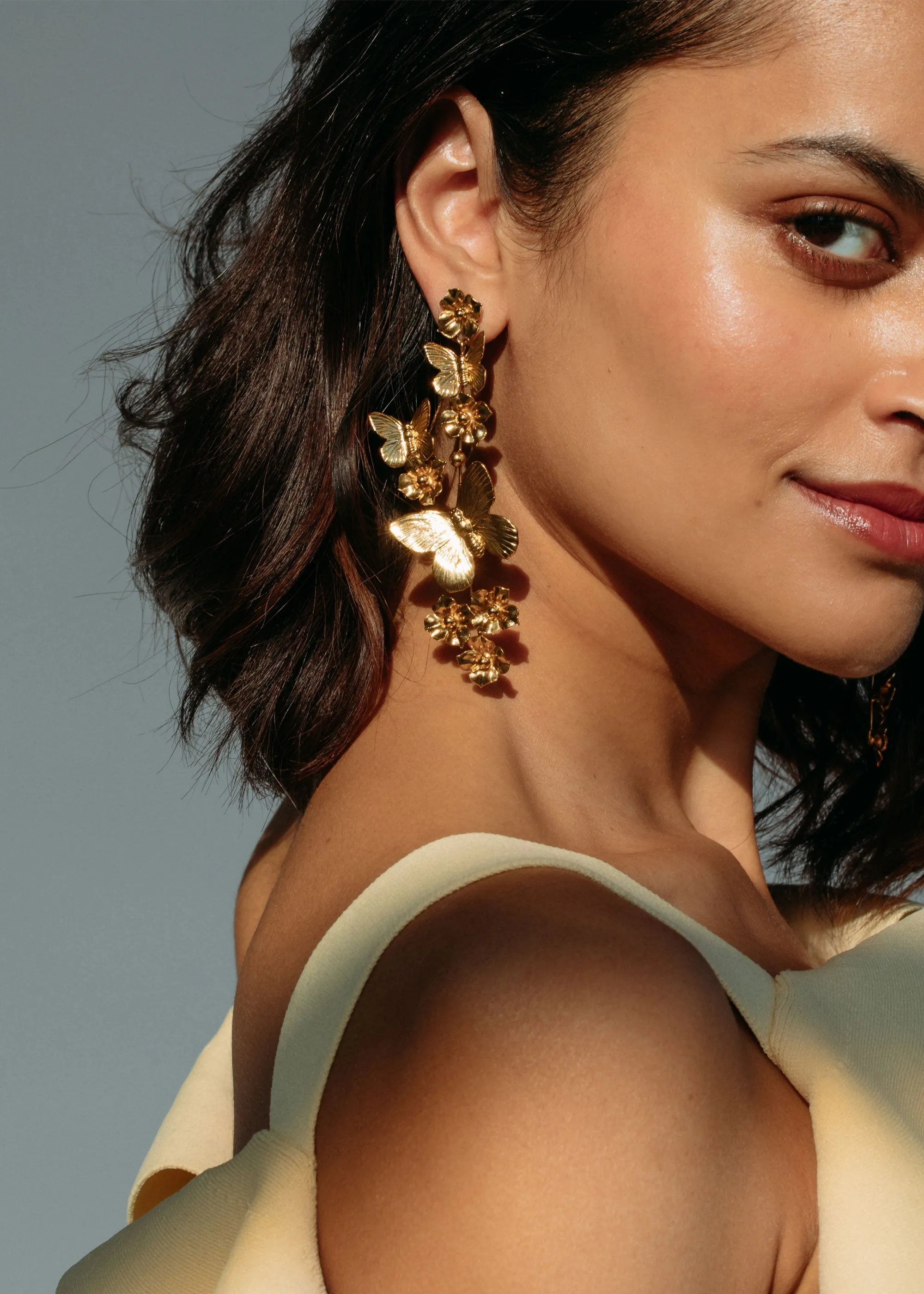 Galilea Earrings -- Gold