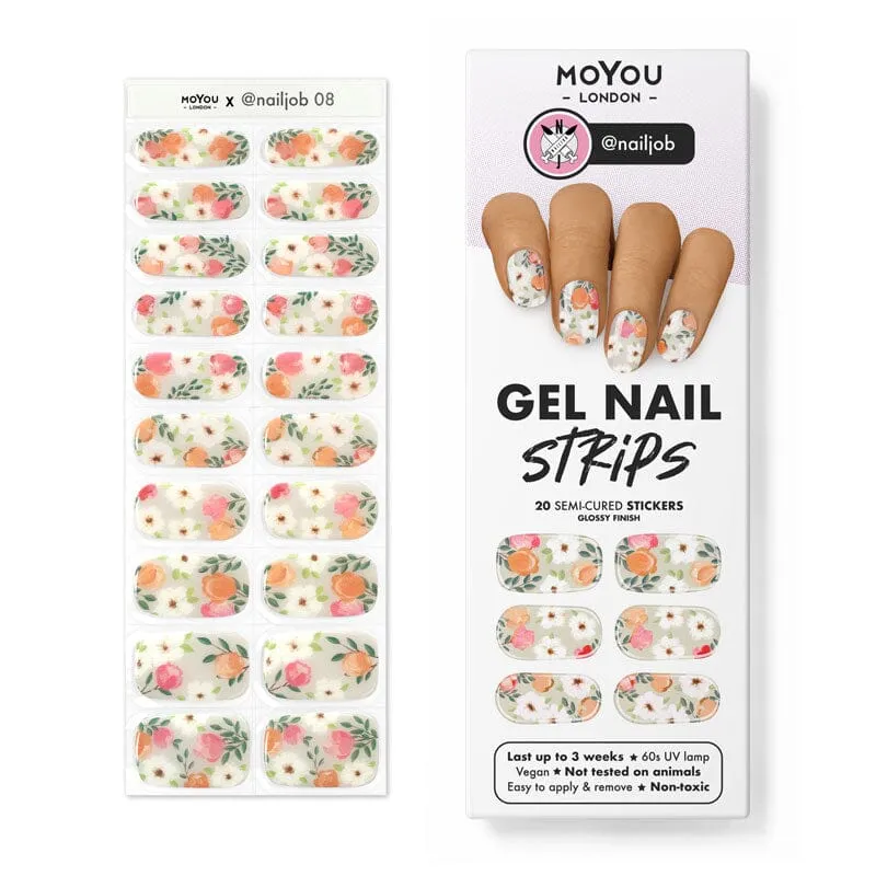 Gel Nail Strip ★ @nailjob 08