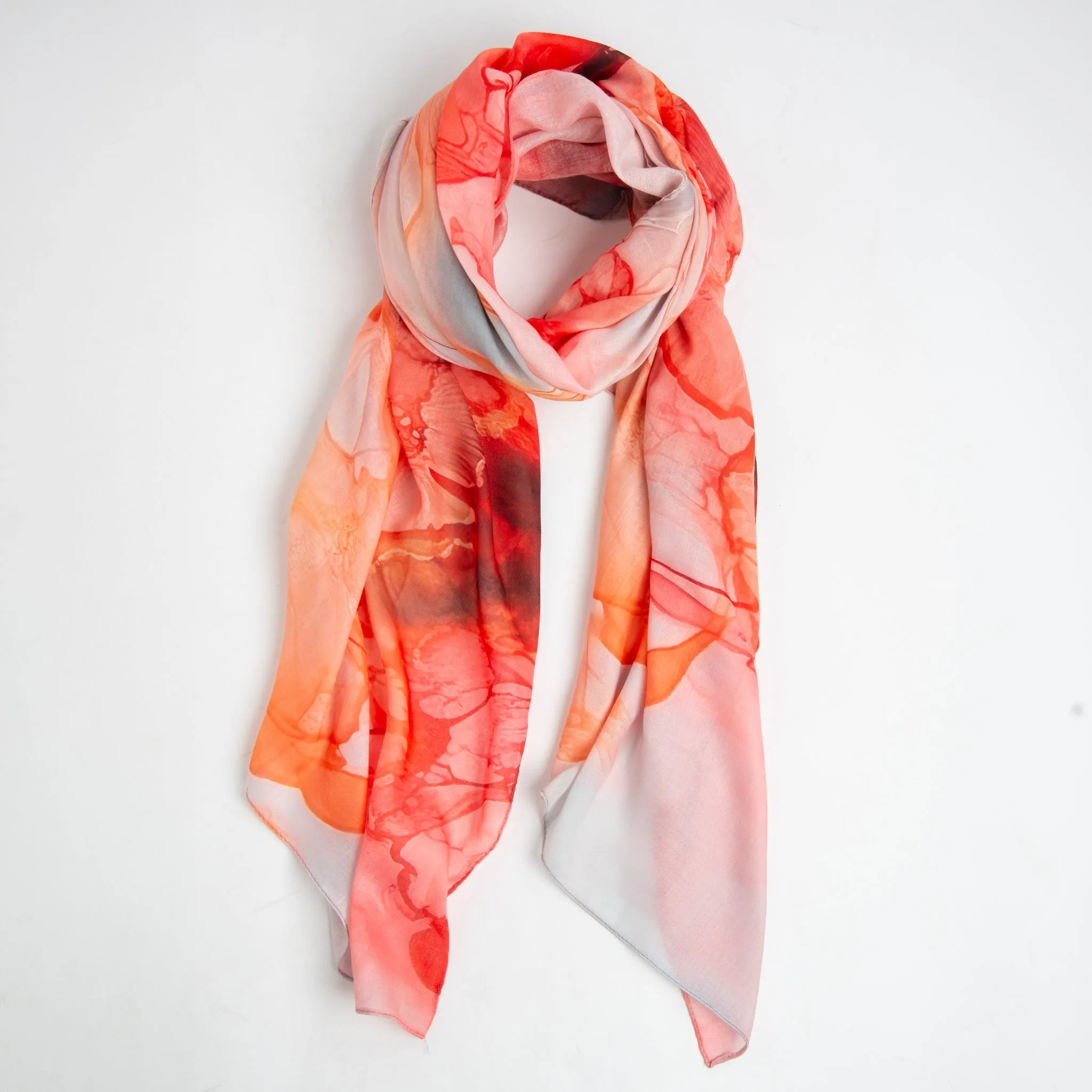 Harli Watercolor Lightweight Scarf