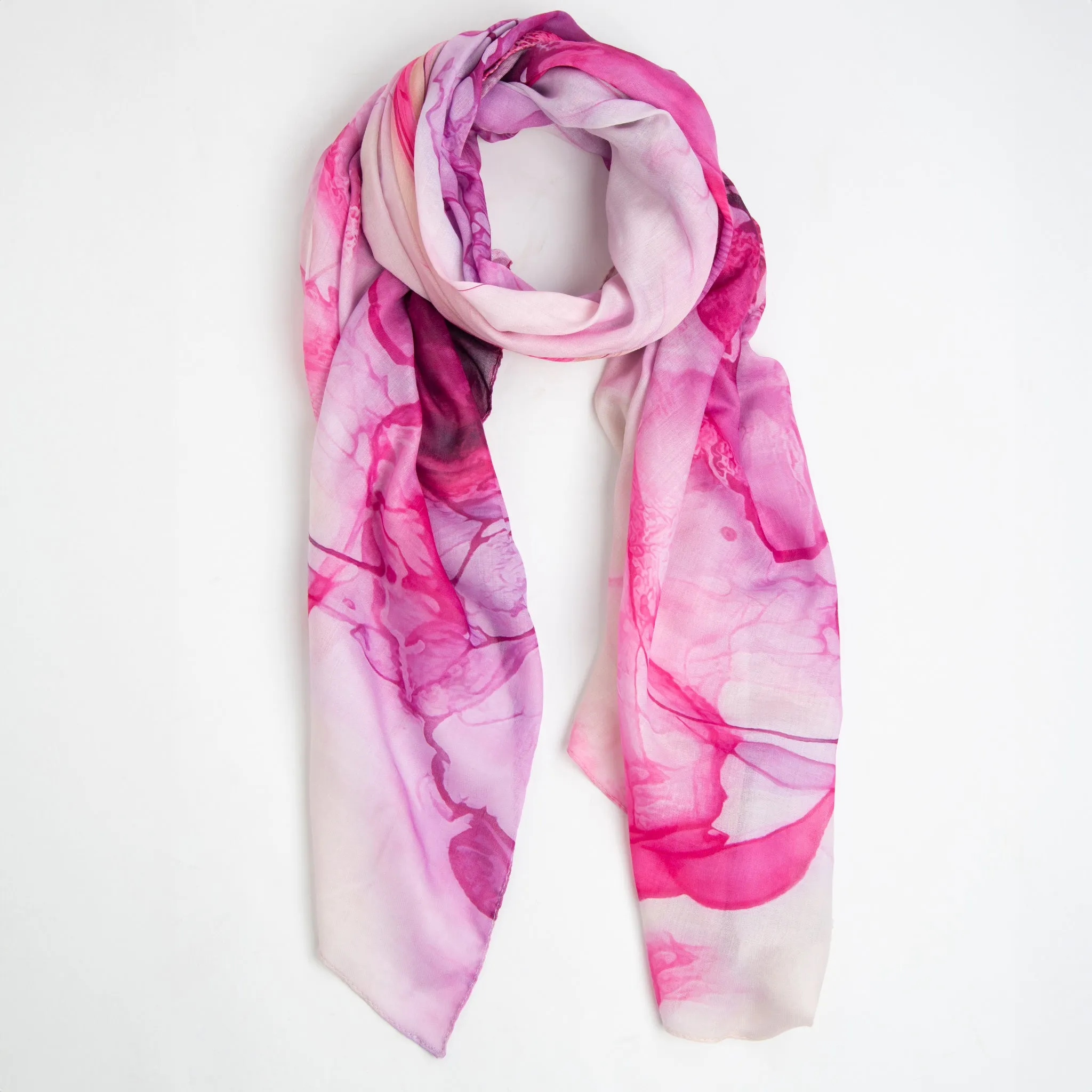 Harli Watercolor Lightweight Scarf