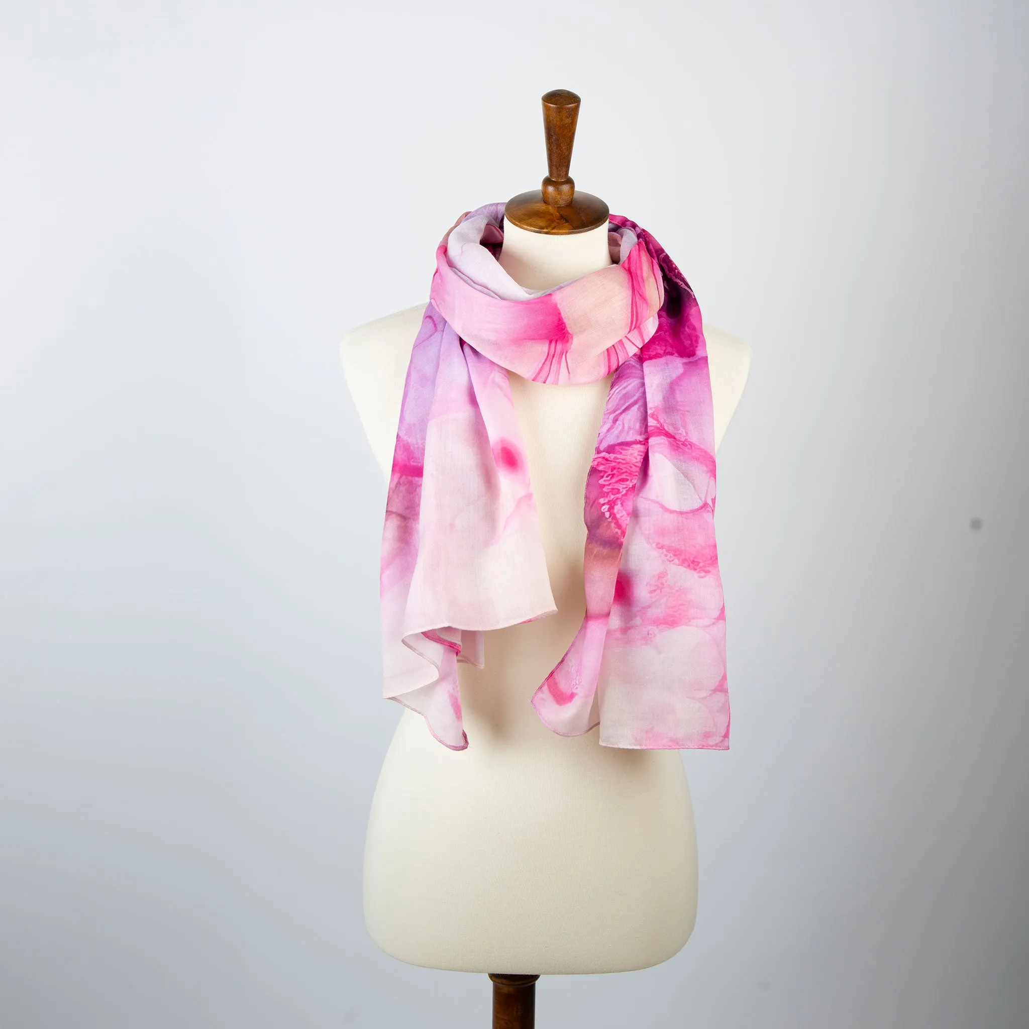 Harli Watercolor Lightweight Scarf