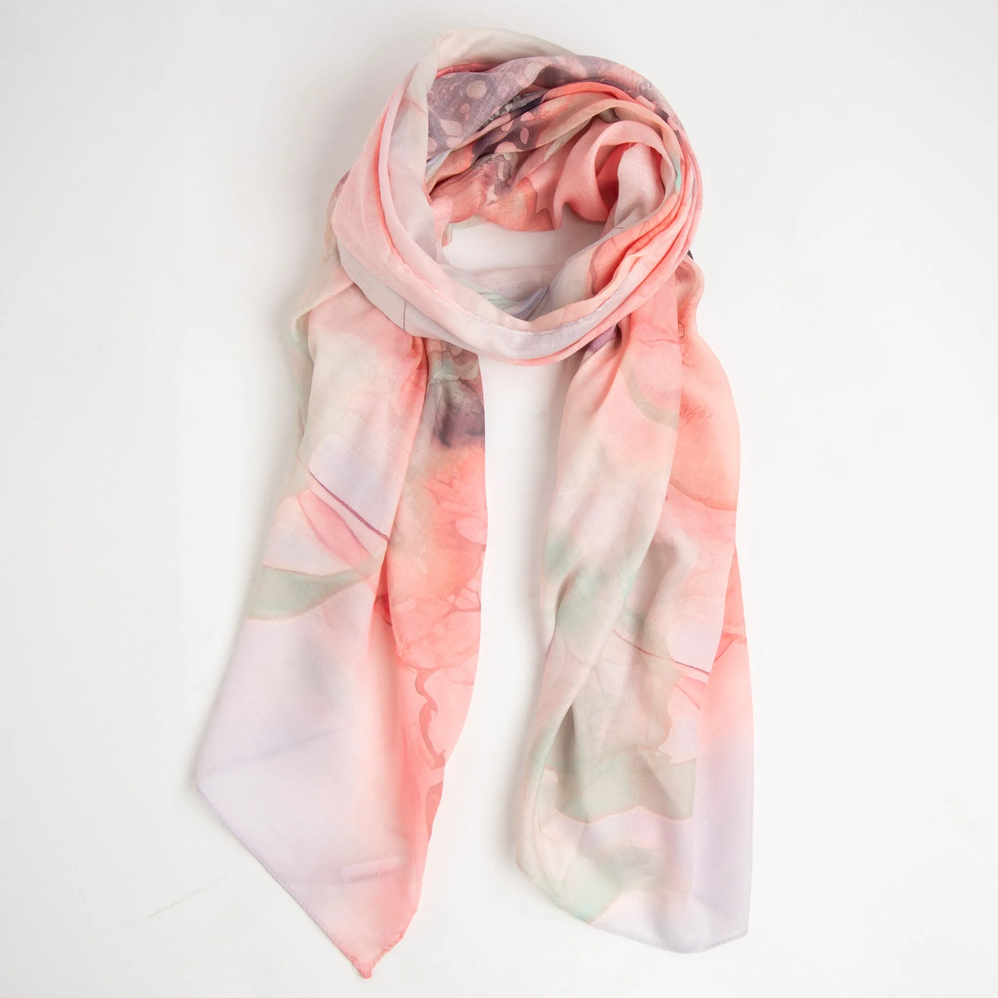 Harli Watercolor Lightweight Scarf