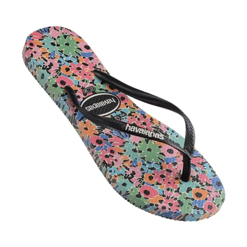 Havaianas Slim Print Floral Ditsy Thong