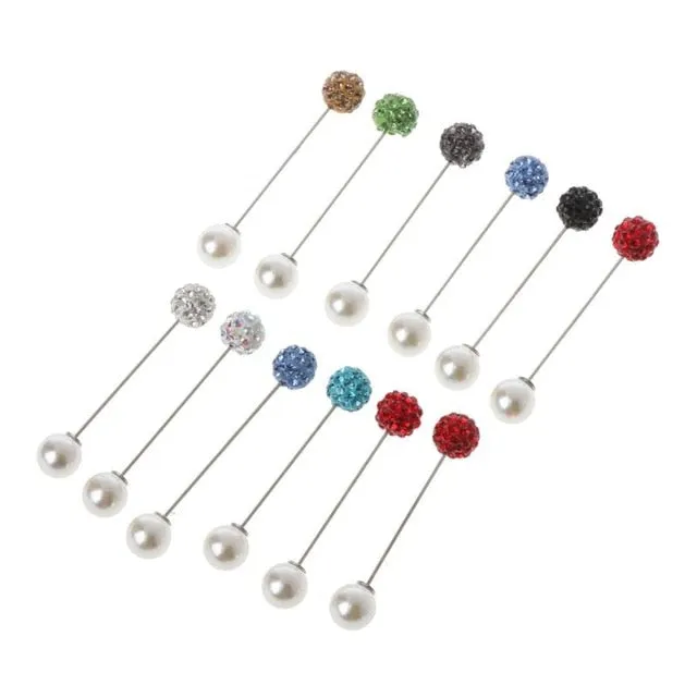 Hijab Pin Clips - 12Pcs/Set