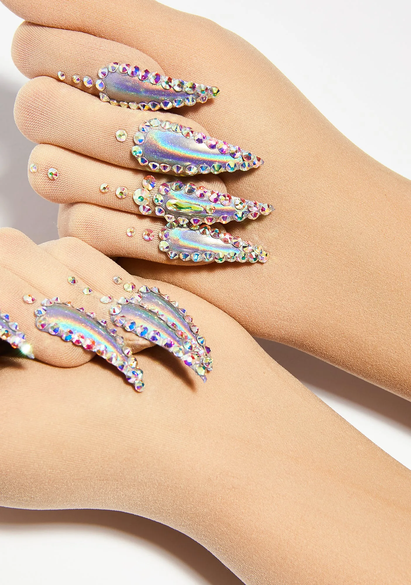 Holographic Nail Gloves