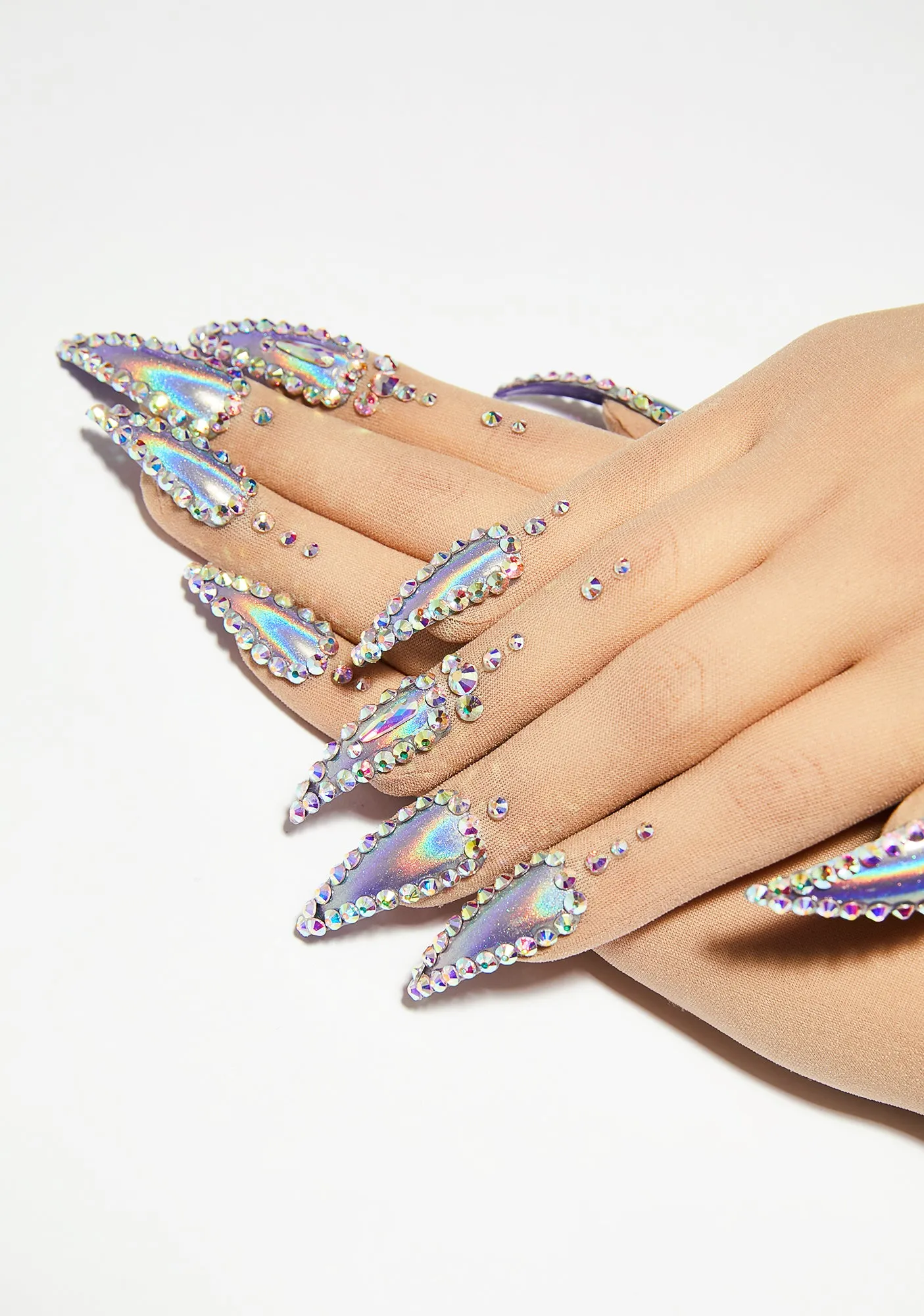 Holographic Nail Gloves