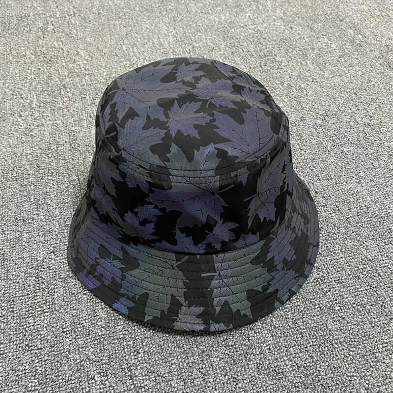 Lightning Colorful Pattern Reflective Bucket Hat