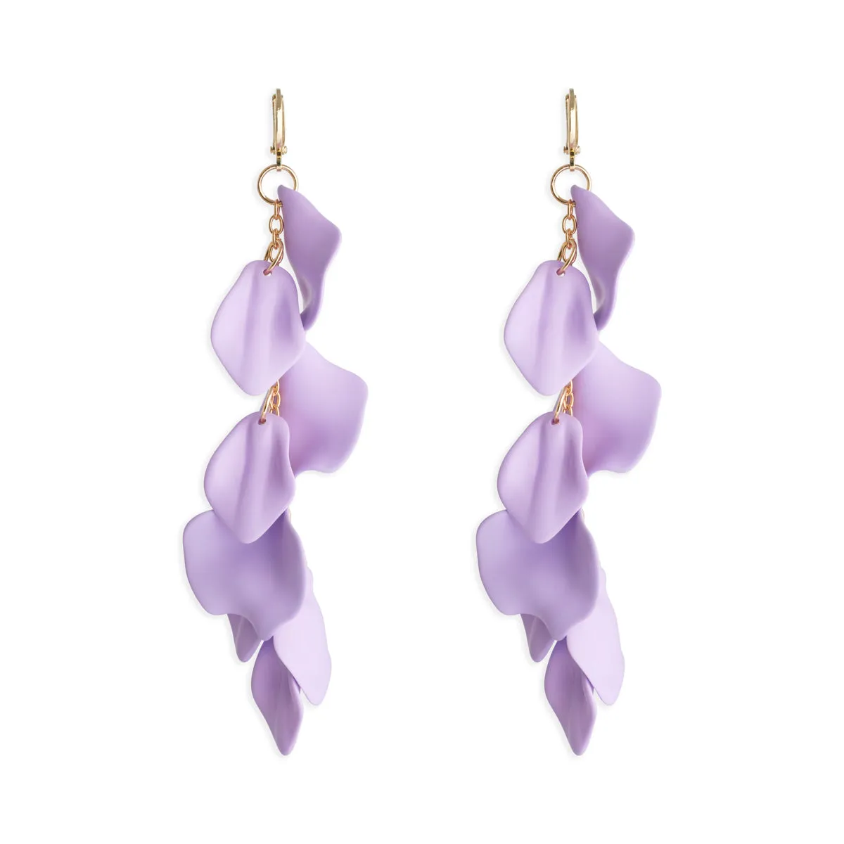 Lilac Wisteria Dangle Earrings