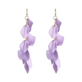 Lilac Wisteria Dangle Earrings