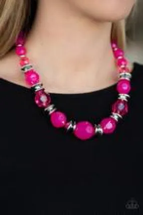 Necklace Dine and Dash - Pink N462