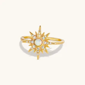 North Star Ring in Gold