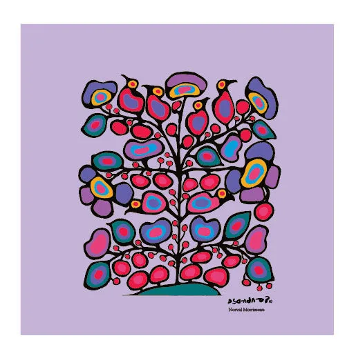 Norval Morrisseau Woodland Floral Eco-Food Wrap