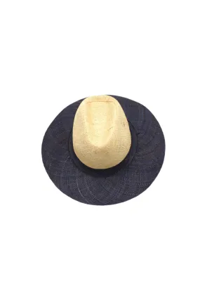 Panama Unisex Two Tone Straw Hats