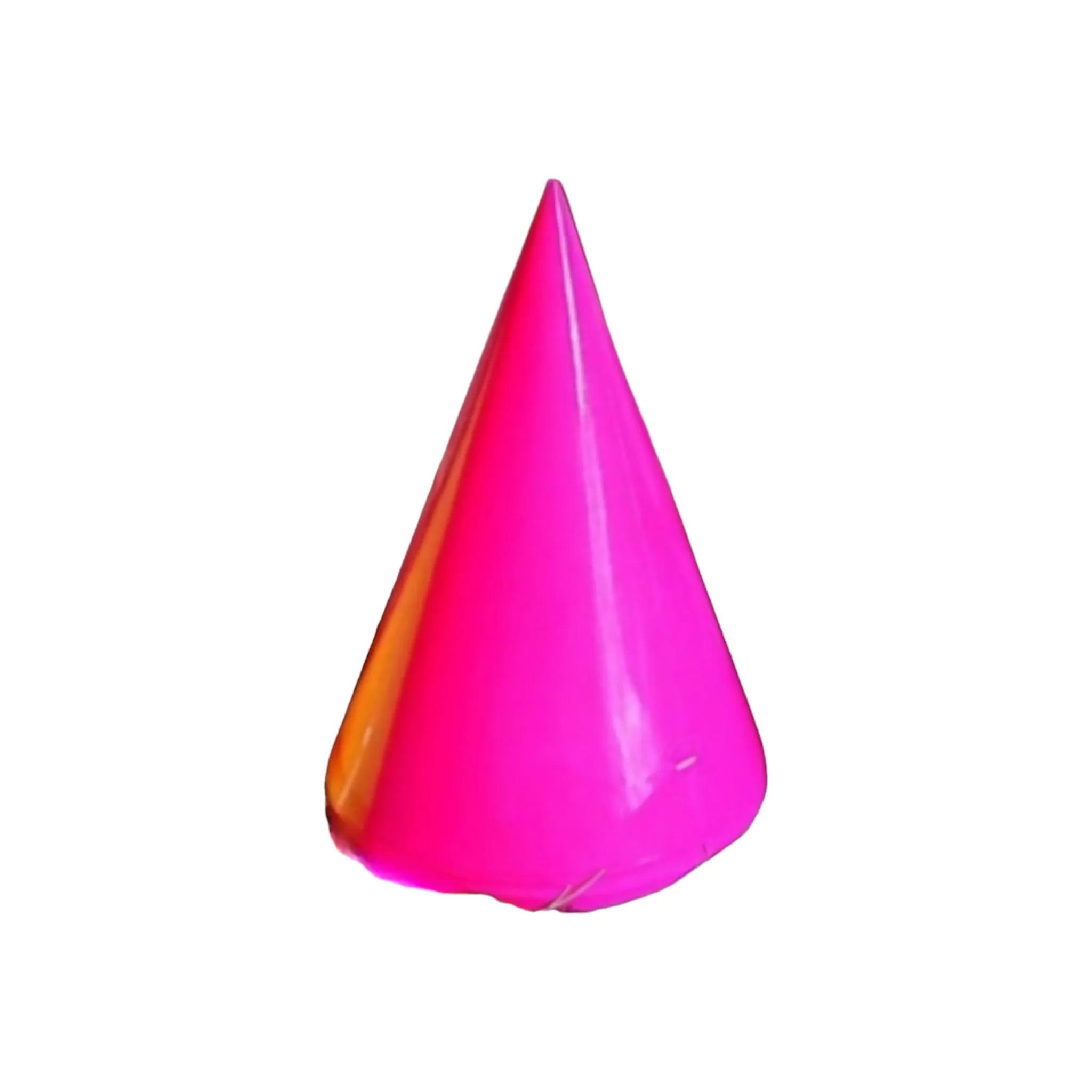 Paper Party Hat 20cm Solid Colur 10pack