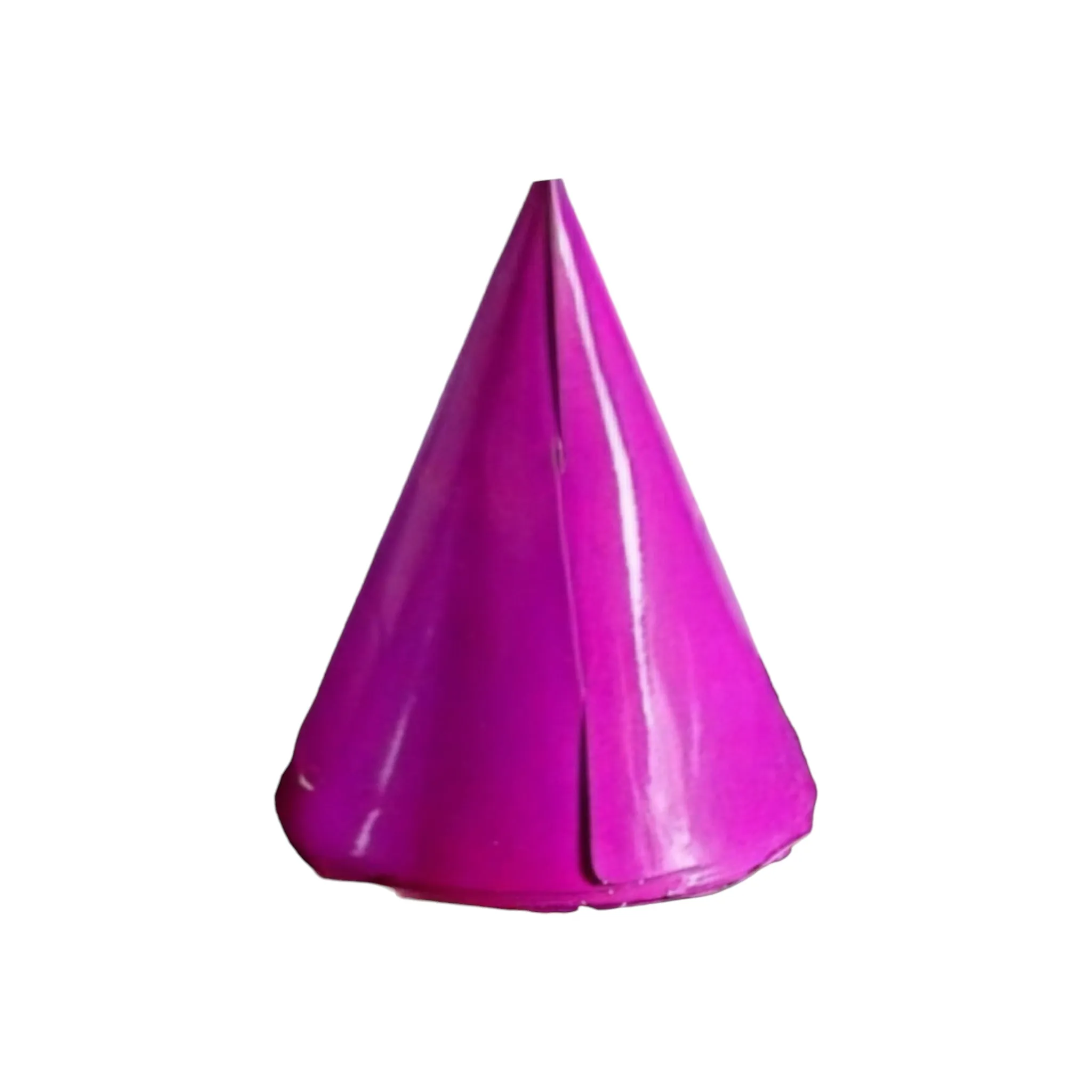 Paper Party Hat 20cm Solid Colur 10pack