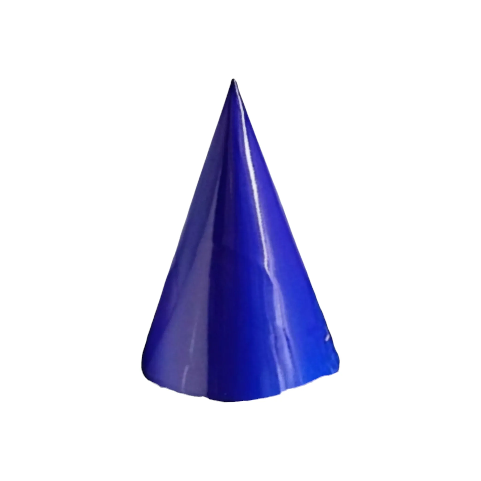 Paper Party Hat 20cm Solid Colur 10pack