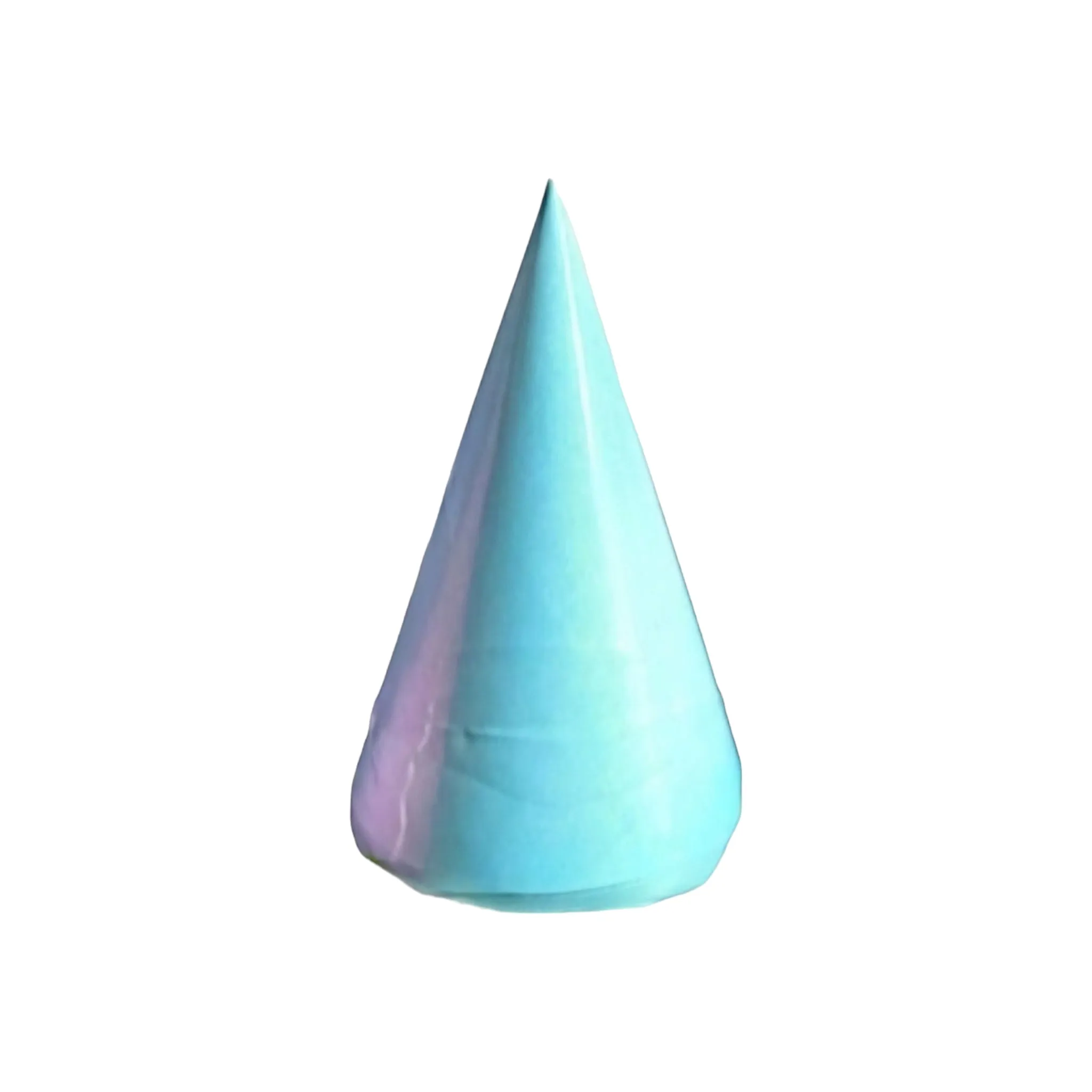 Paper Party Hat 20cm Solid Colur 10pack