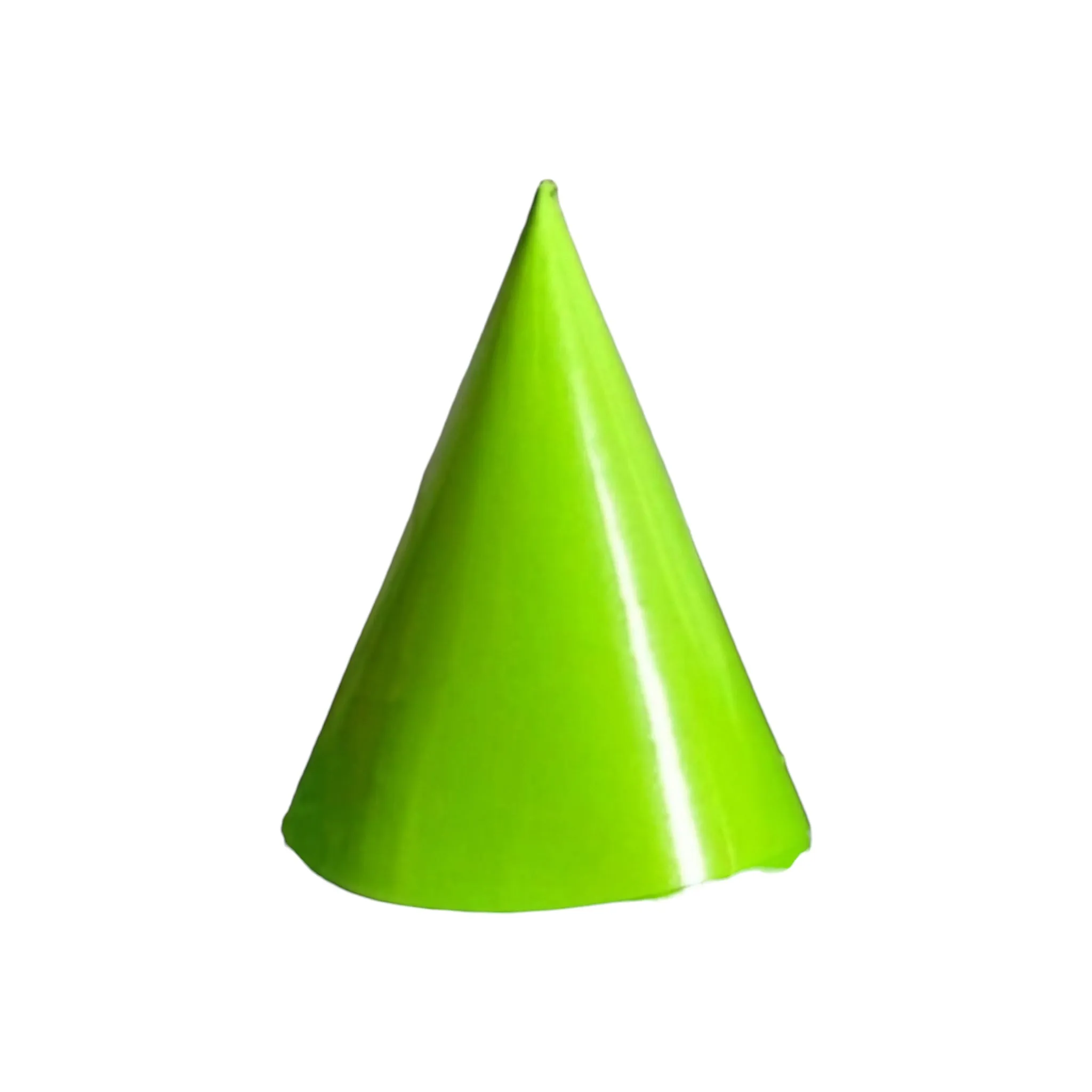 Paper Party Hat 20cm Solid Colur 10pack