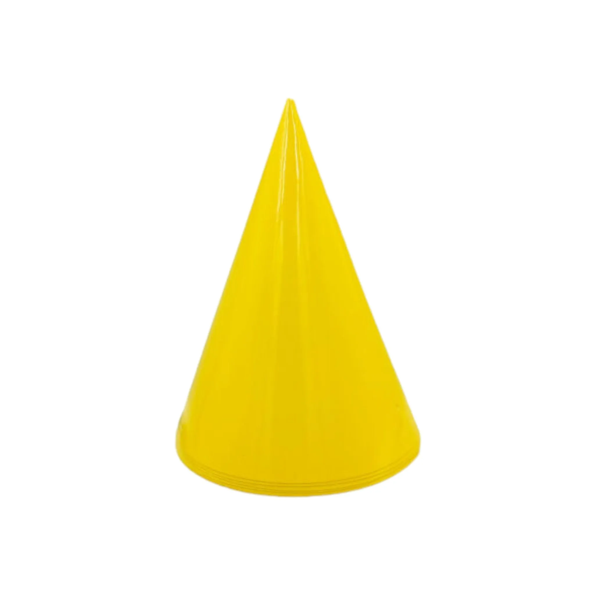 Paper Party Hat 20cm Solid Colur 10pack