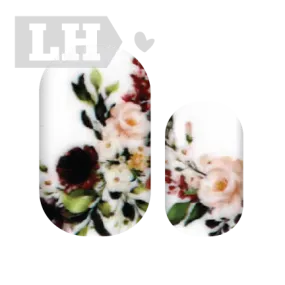 Rosy Nail Wraps