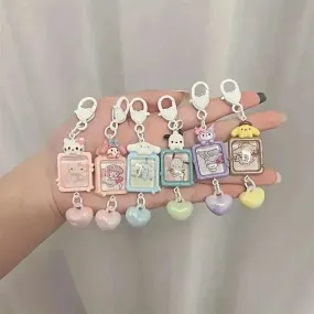 Sanrio Resin Keychains (6 Pcs)