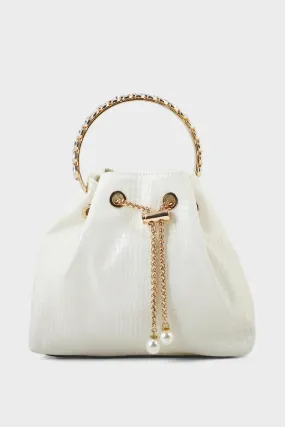 Satchel Shoulder Bags B15114-White