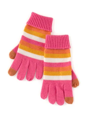 Shiraleah Parker Touchscreen Gloves, Pink