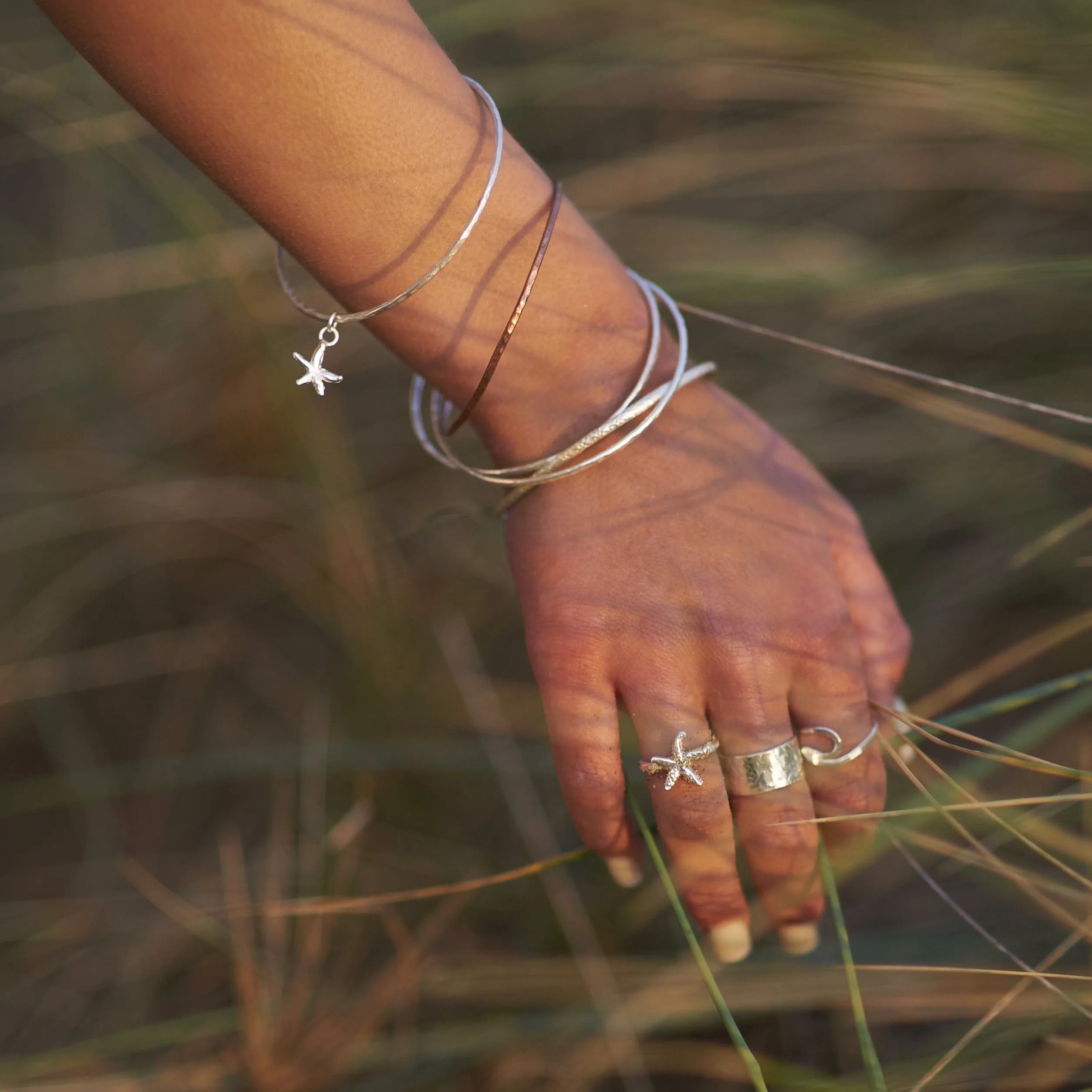 Silver Wide Band Ring